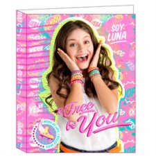 Carpeta de anillas Soy Luna